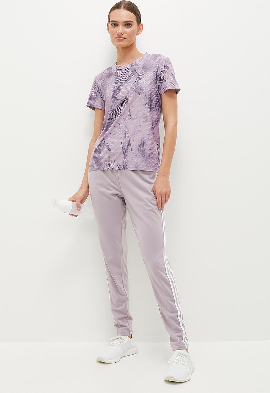 adidas Performance - Ultaop Hr Tee - Preloved Fig & Ash Purple