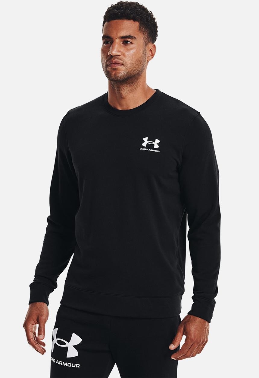 Under Armour - UA Rival Terry LC Crew - Black