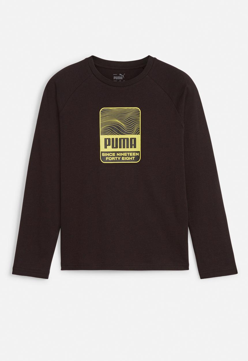 PUMA - Active sports longsleeve tee b - puma black