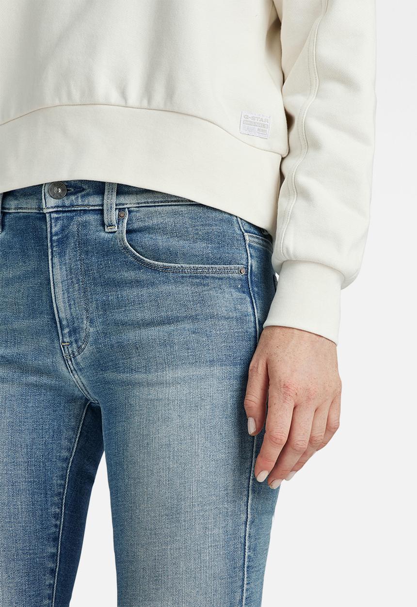 G-STAR - 3301 skinny jeans - faded blue topaz