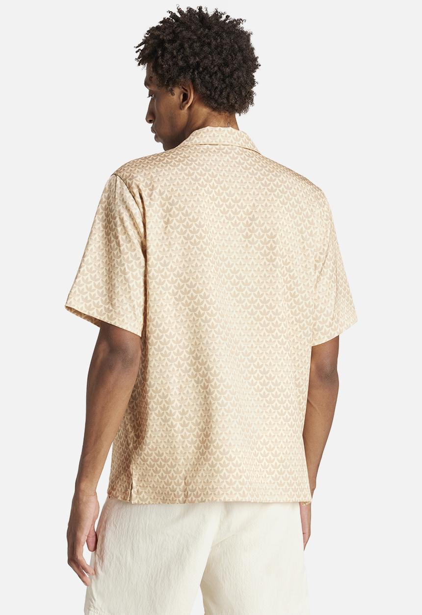 adidas Originals - Mono satin shirt - tan