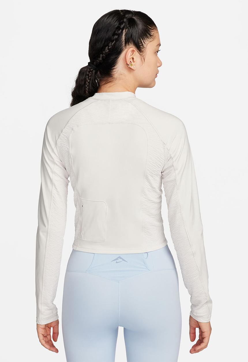 Nike - Nike Trail Women's Dri-FIT Long-Sleeve Running Top - Khaki