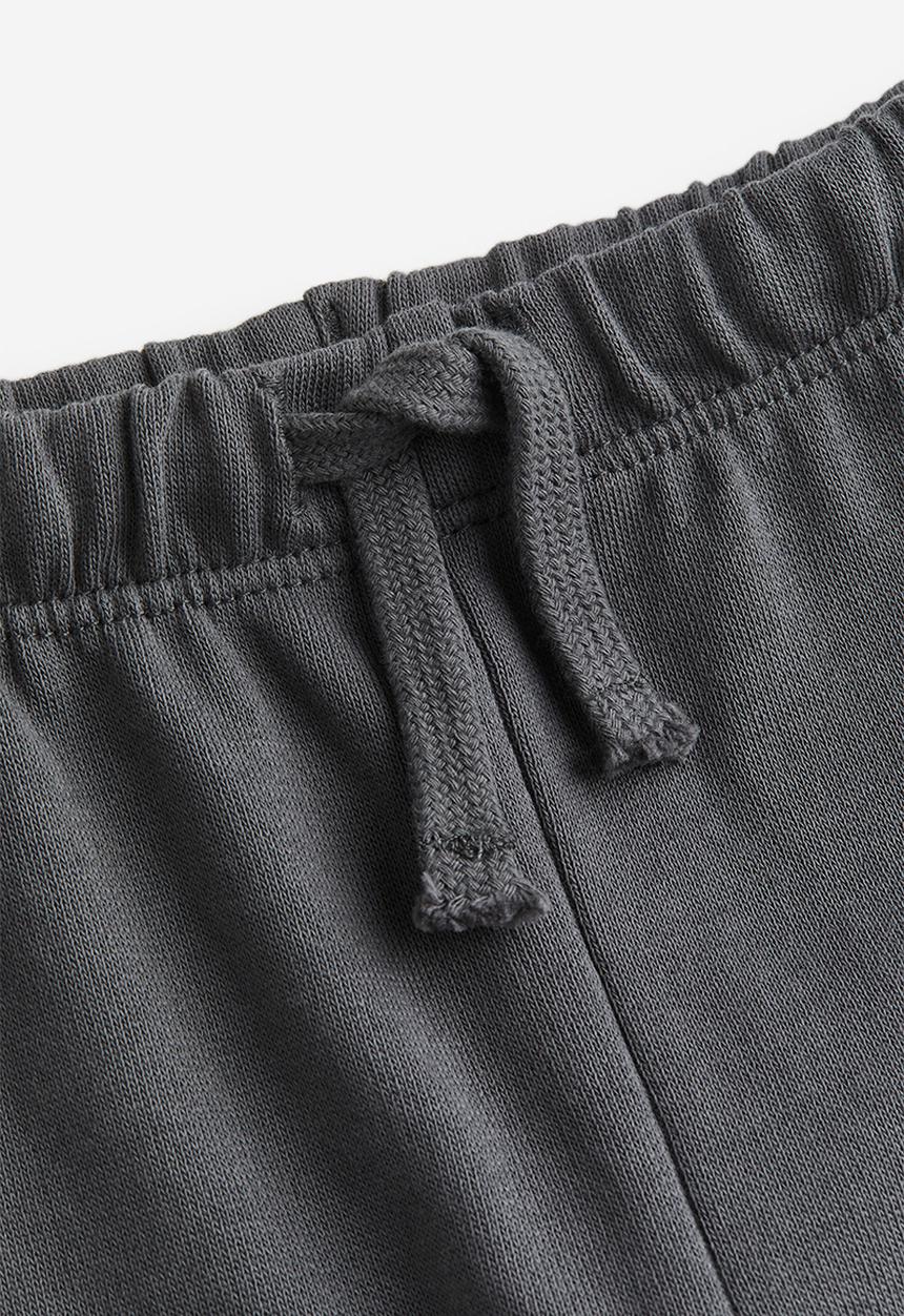H&M - Cotton joggers - Dark grey White