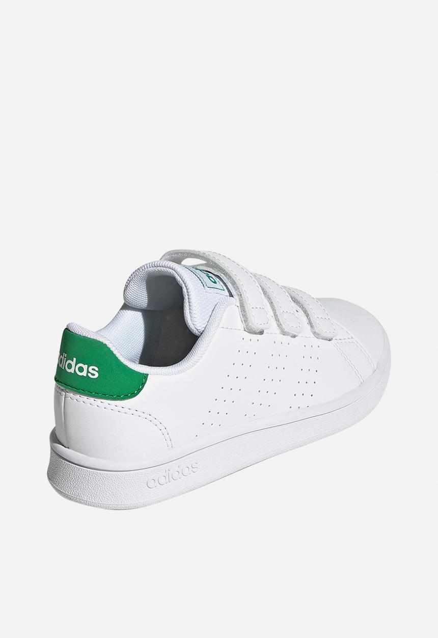 adidas Performance - Advantage cf c - white/green/cblack
