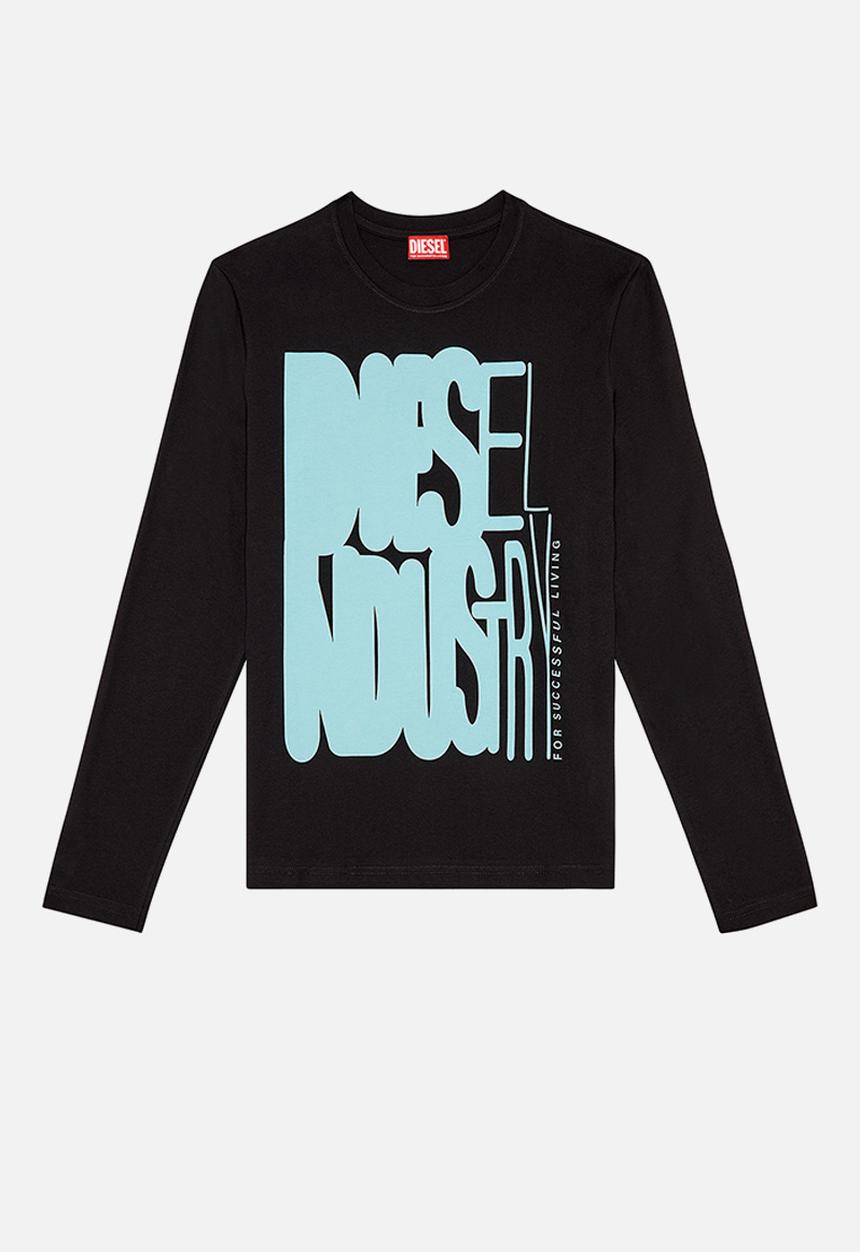 Diesel  - T-diegor-ls-k4 - black