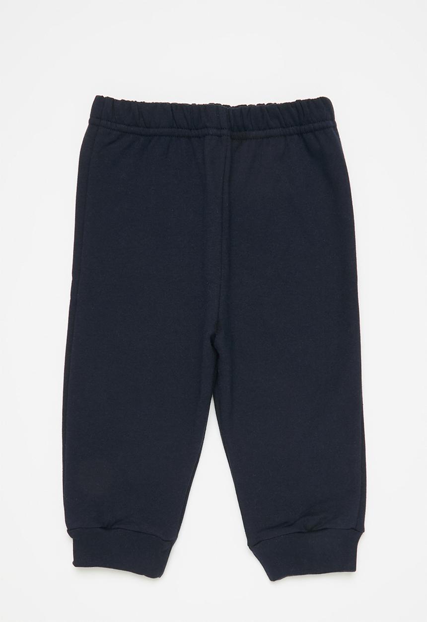 Pop Candy - 2 Pack joggers - navy and grey mel