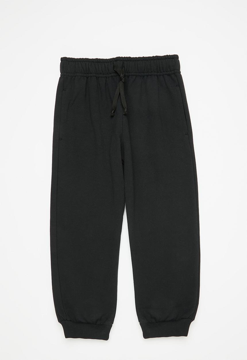 Pop Candy - 2 Pack joggers - black and charcoal