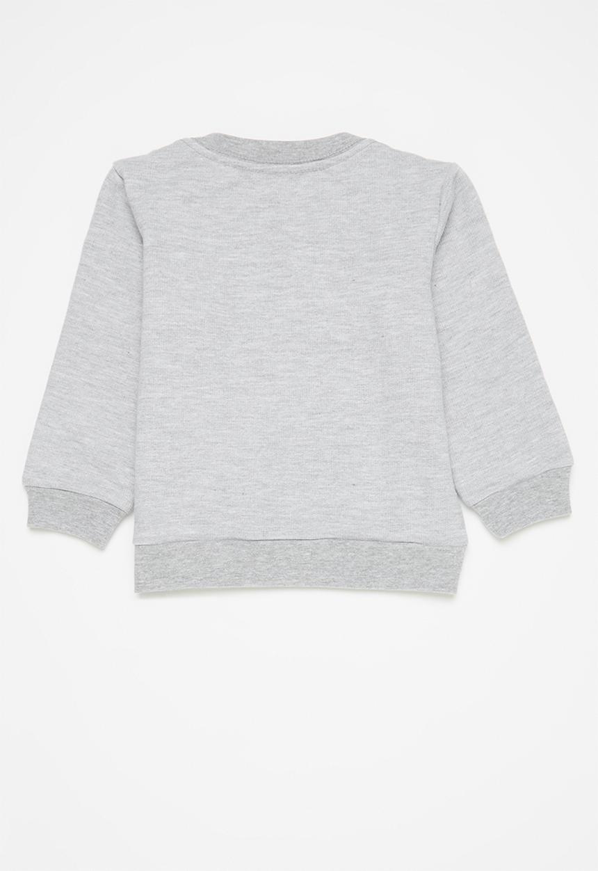 Pop Candy - 2 Pack plain sweatshirt -  navy and grey mel