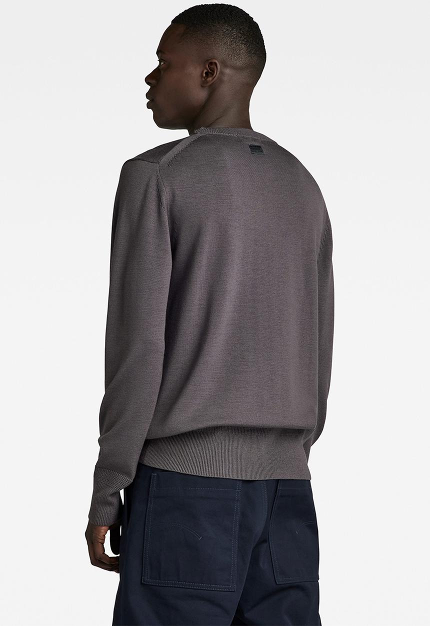 G-STAR - Premium core r knit Washable merino knit - rabbit