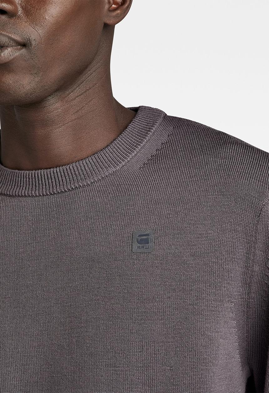 G-STAR - Premium core r knit Washable merino knit - rabbit