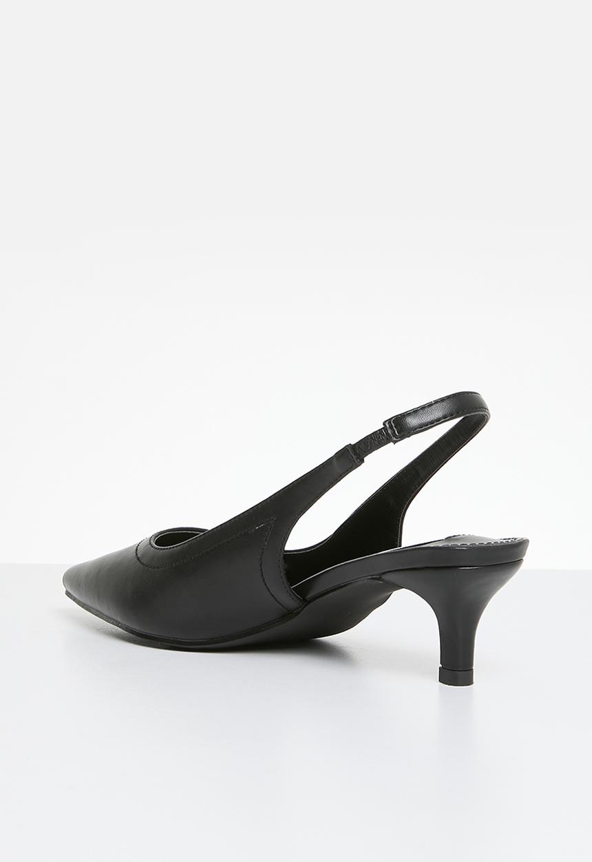 Madison® - Paige slingback court - black