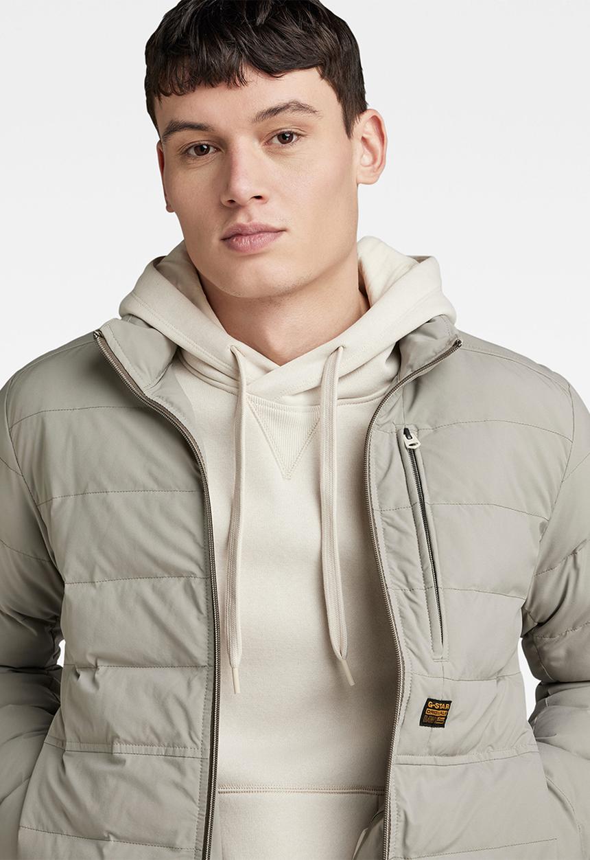 G-STAR - Foundation liner jkt zone stretch lite wr - elephant skin