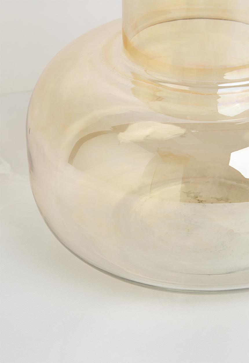 H&S - Ophelia glass vase - amber