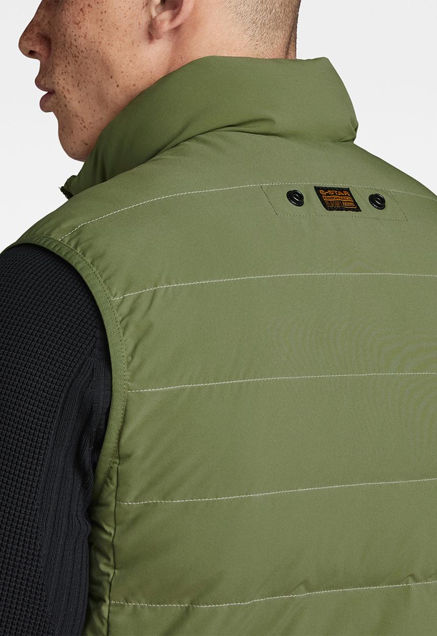 G-STAR - Foundation liner vest zone stretch lite wr  - sage