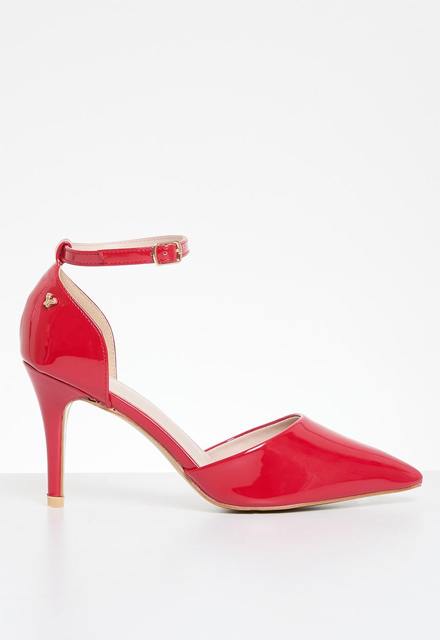 Butterfly Feet - Lexi 8 court - red