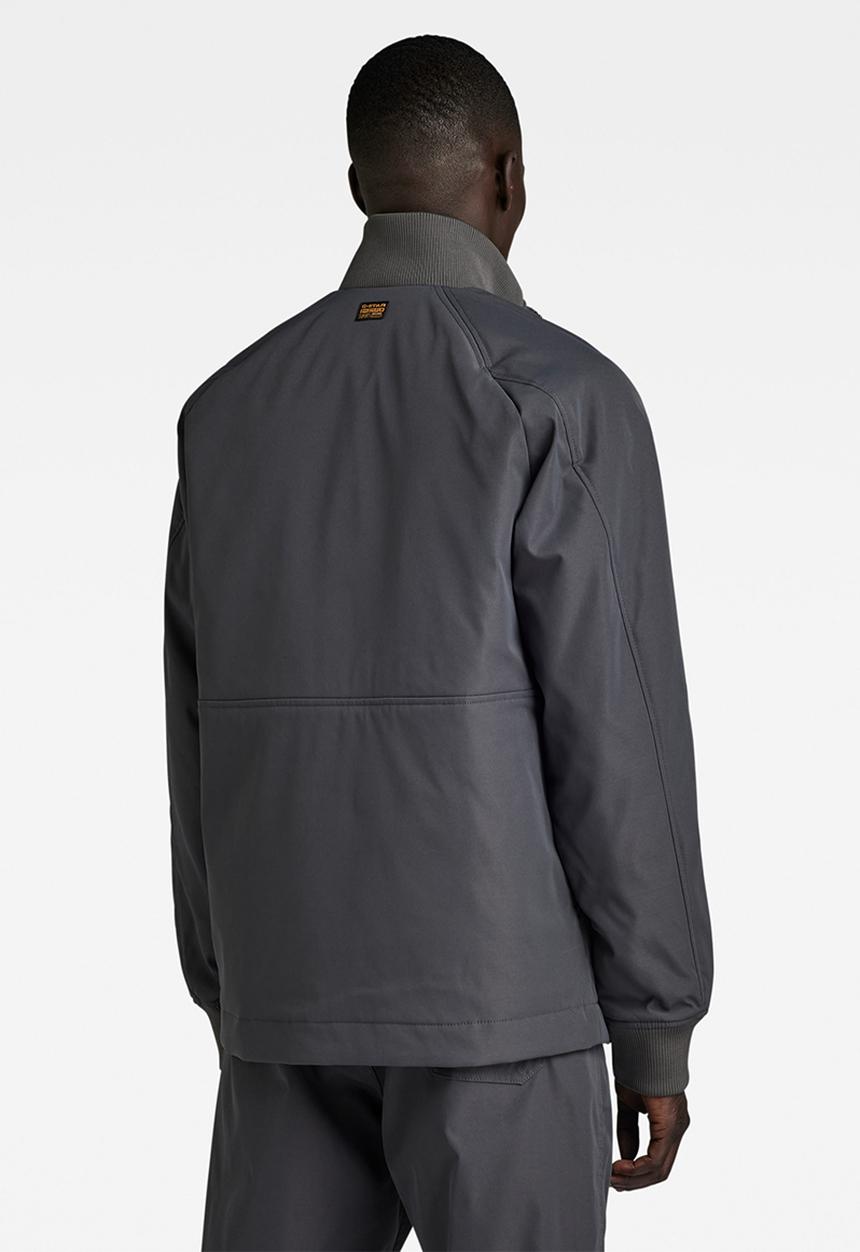 G-STAR - Track overshirt alpha stretch tech r wr - grey asphalt