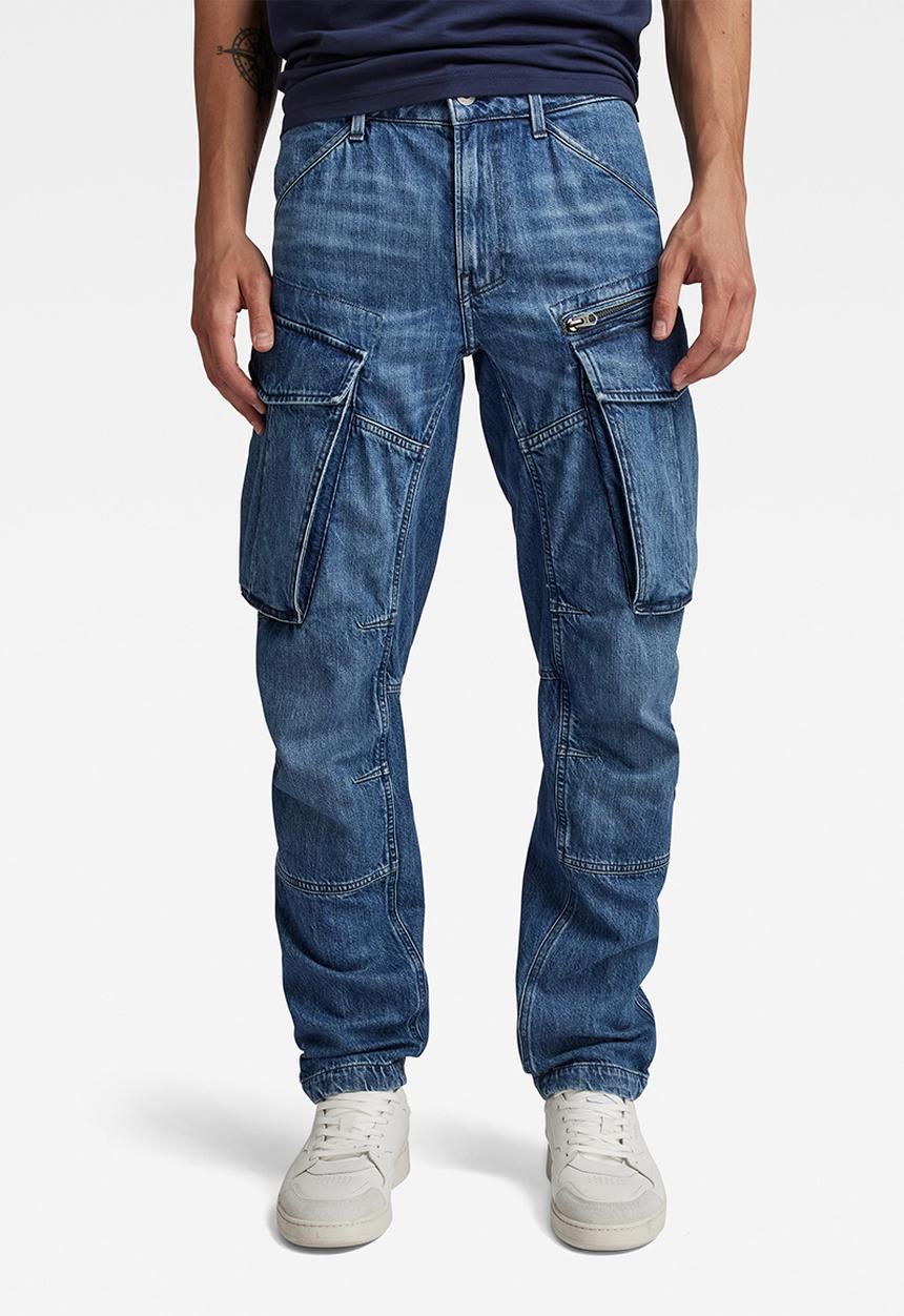 G-STAR - Rovic zip 3d regular tapered denim mercury - faded cliffside blue