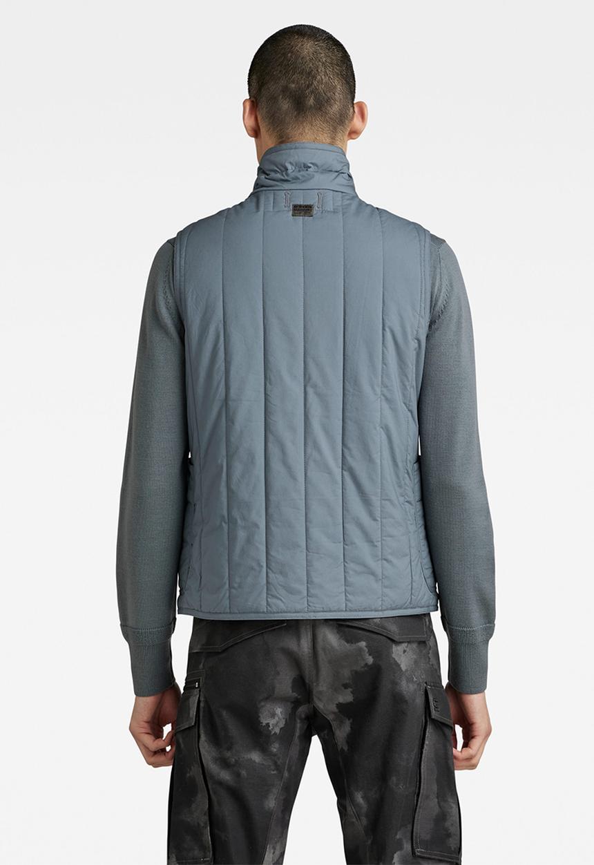 G-STAR - Liner vest manor poplin - axis