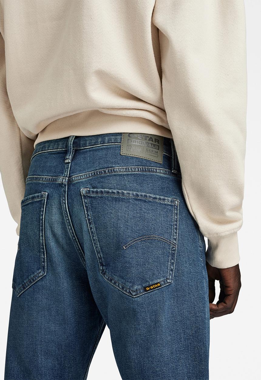 G-STAR - Mosa straight saigon stretch denim r - worn in blue canal