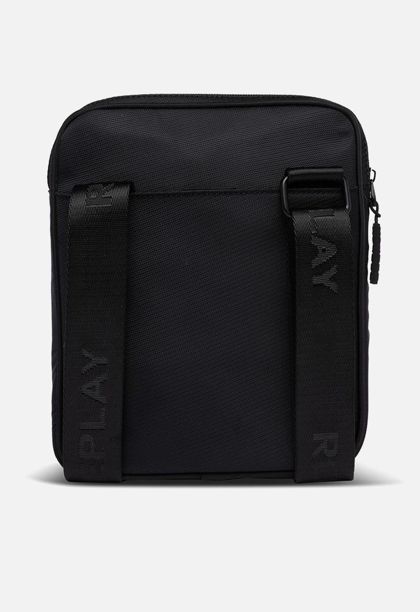 Replay - Micro bag in textured recycled poly - black