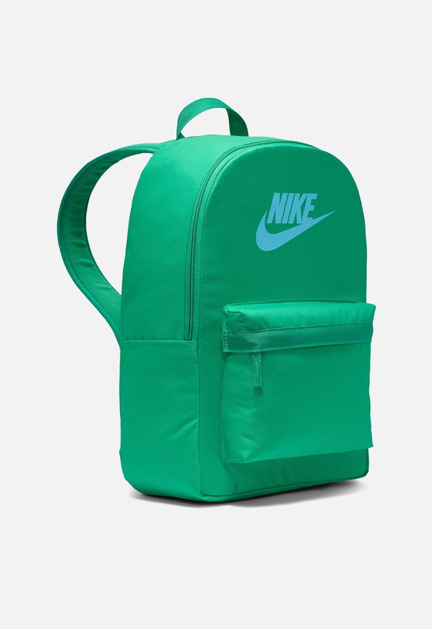 Nike - Nike heritage backpack (25l) - stadium green/aquarius blue