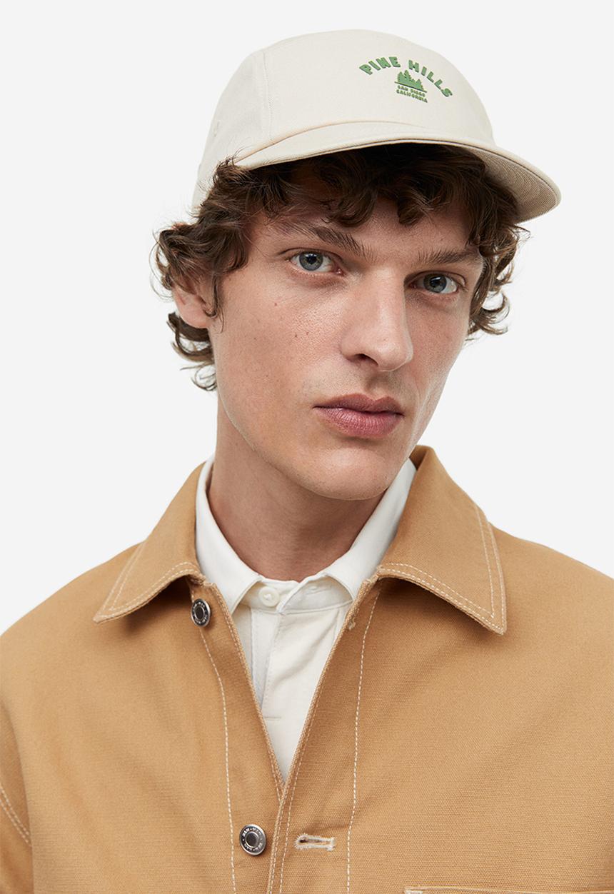 H&M - Regular fit cotton canvas shacket - Beige