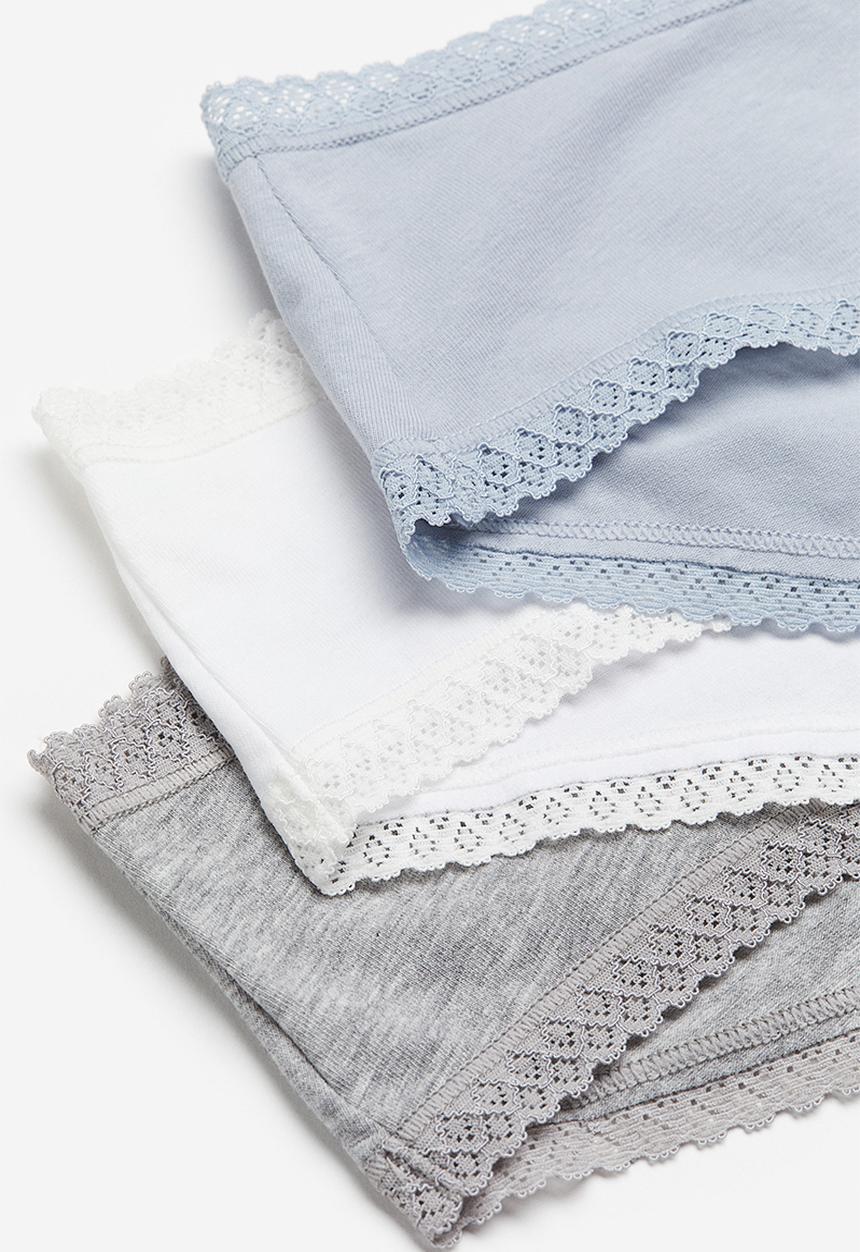 H&M - 3-pack hipster briefs - multi