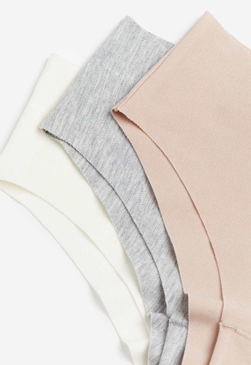 H&M - 3-pack invisible hipster briefs - multi