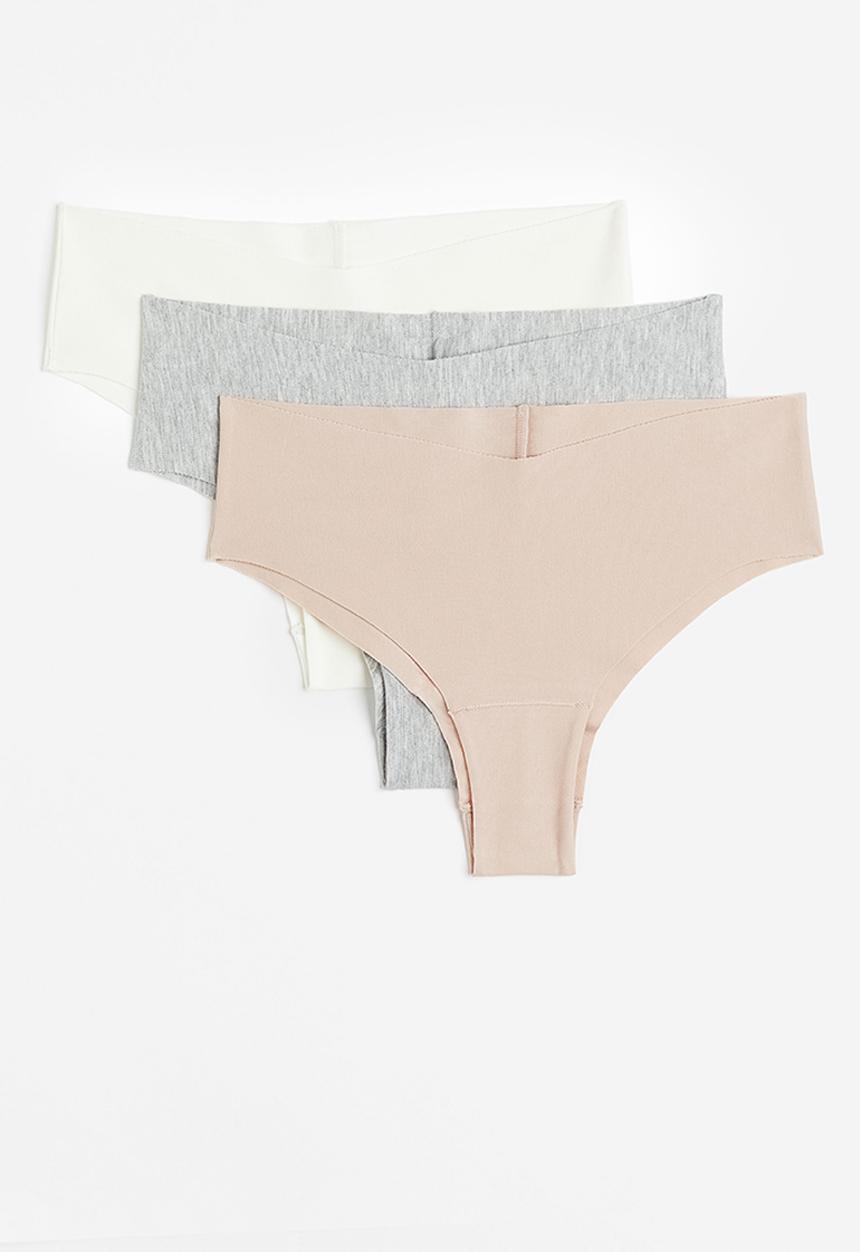 H&M - 3-pack invisible hipster briefs - multi