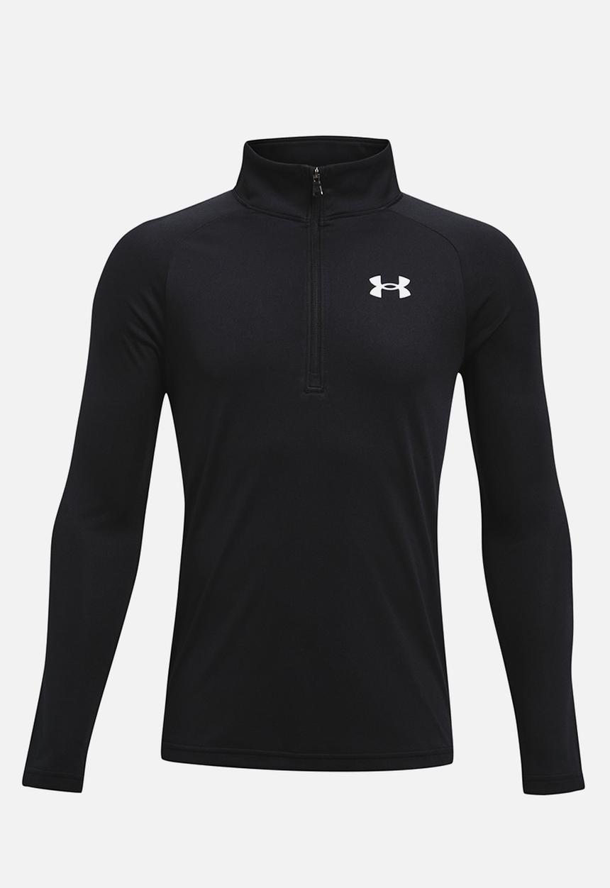 Under Armour - Ua tech 2.0 1/2 zip - black /white