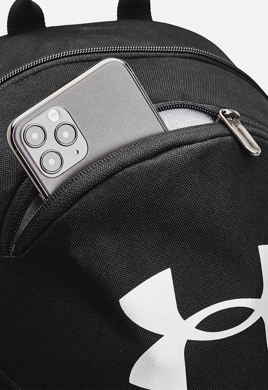 Under Armour - UA Hustle Lite Backpack - Black/Black/Metallic Silver