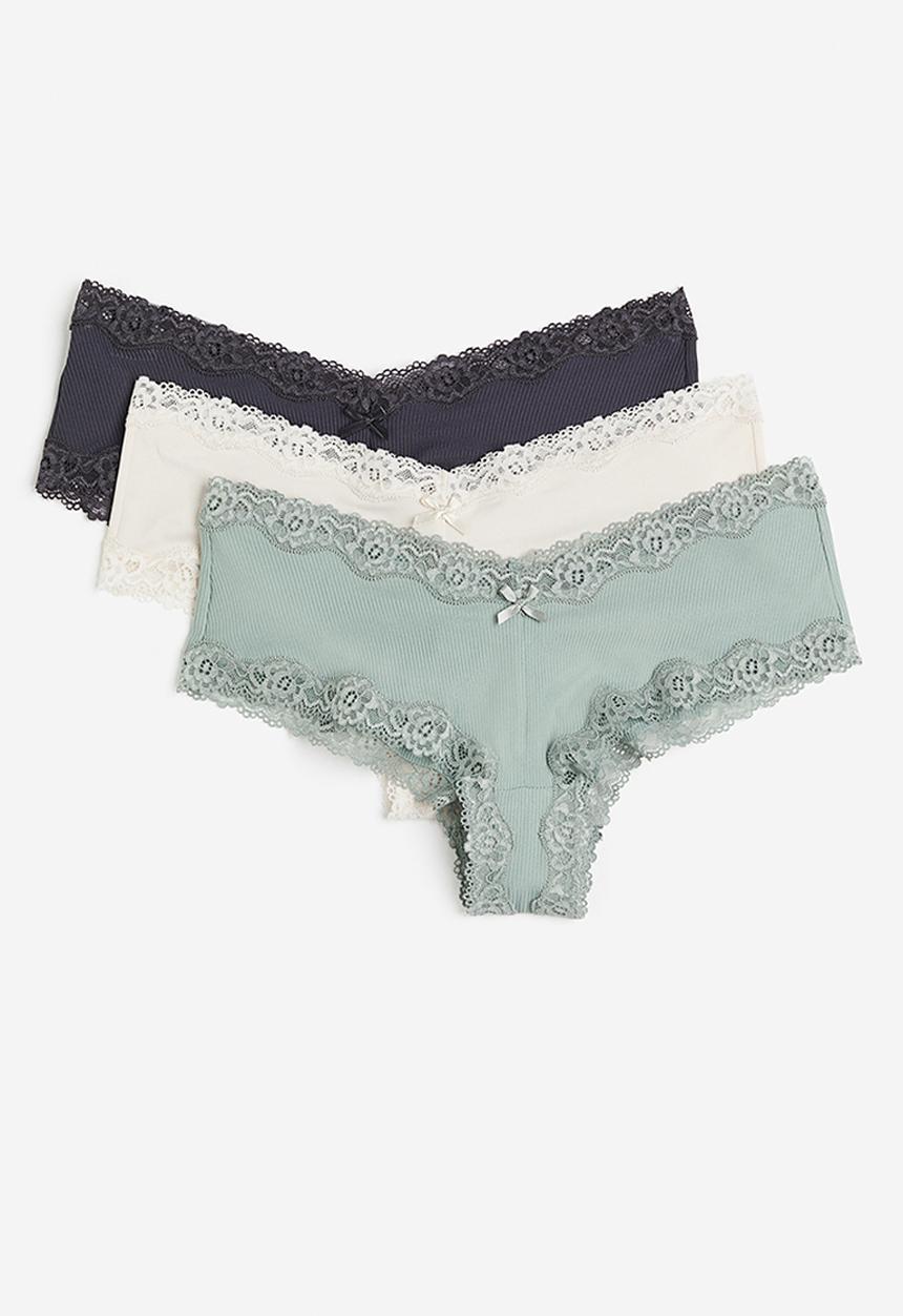 H&M - 3 Pack hipster briefs - multi