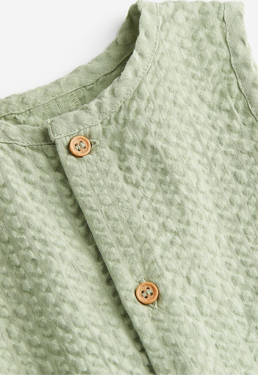 H&M - Sleeveless romper suit - light green