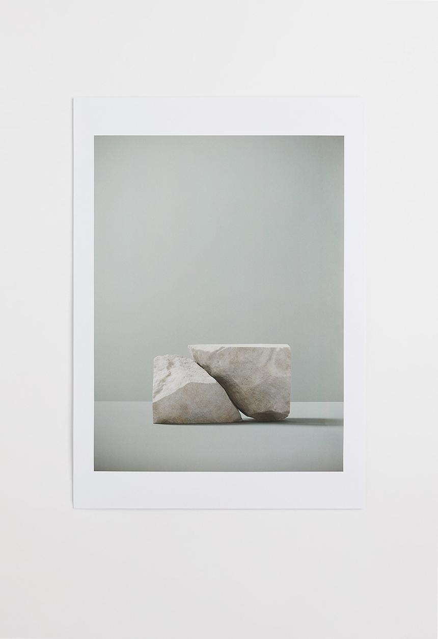H&M - Poster - light green/stones 