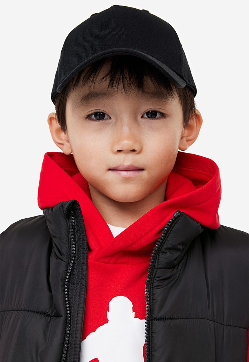 H&M - Puffer gilet - black