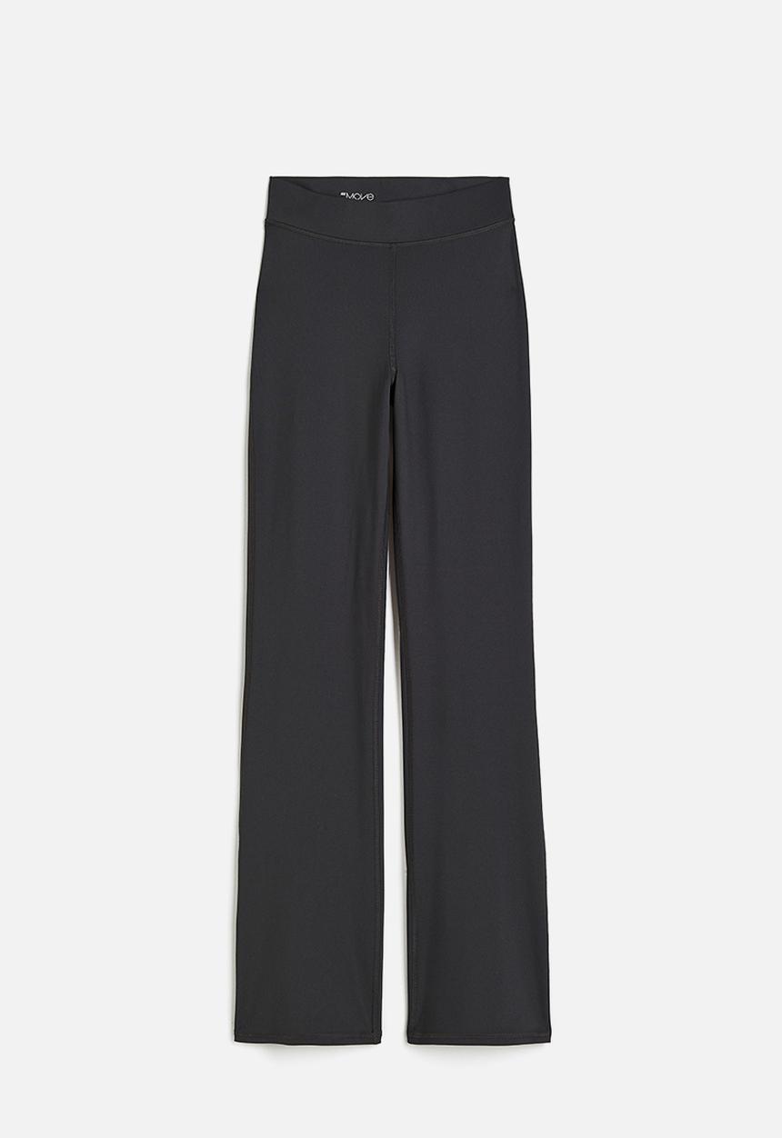 H&M - DryMove™ flared sports trousers - dark grey