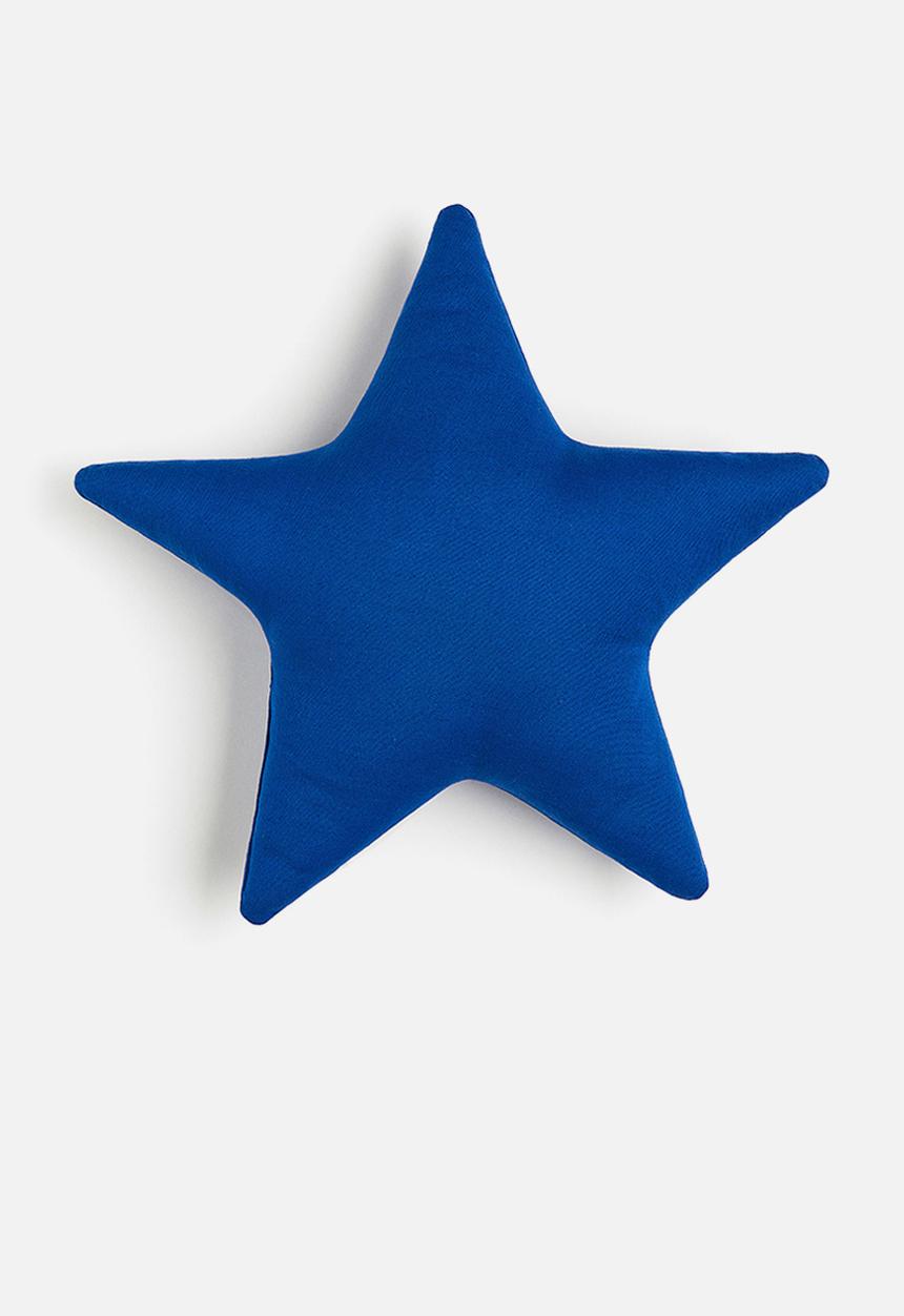 H&M - Star-shaped cushion - blue