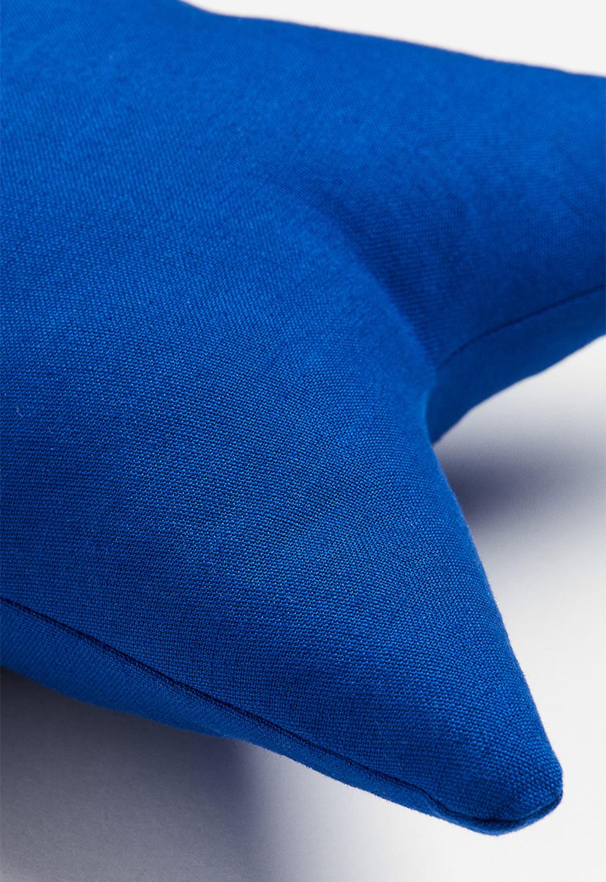 H&M - Star-shaped cushion - blue