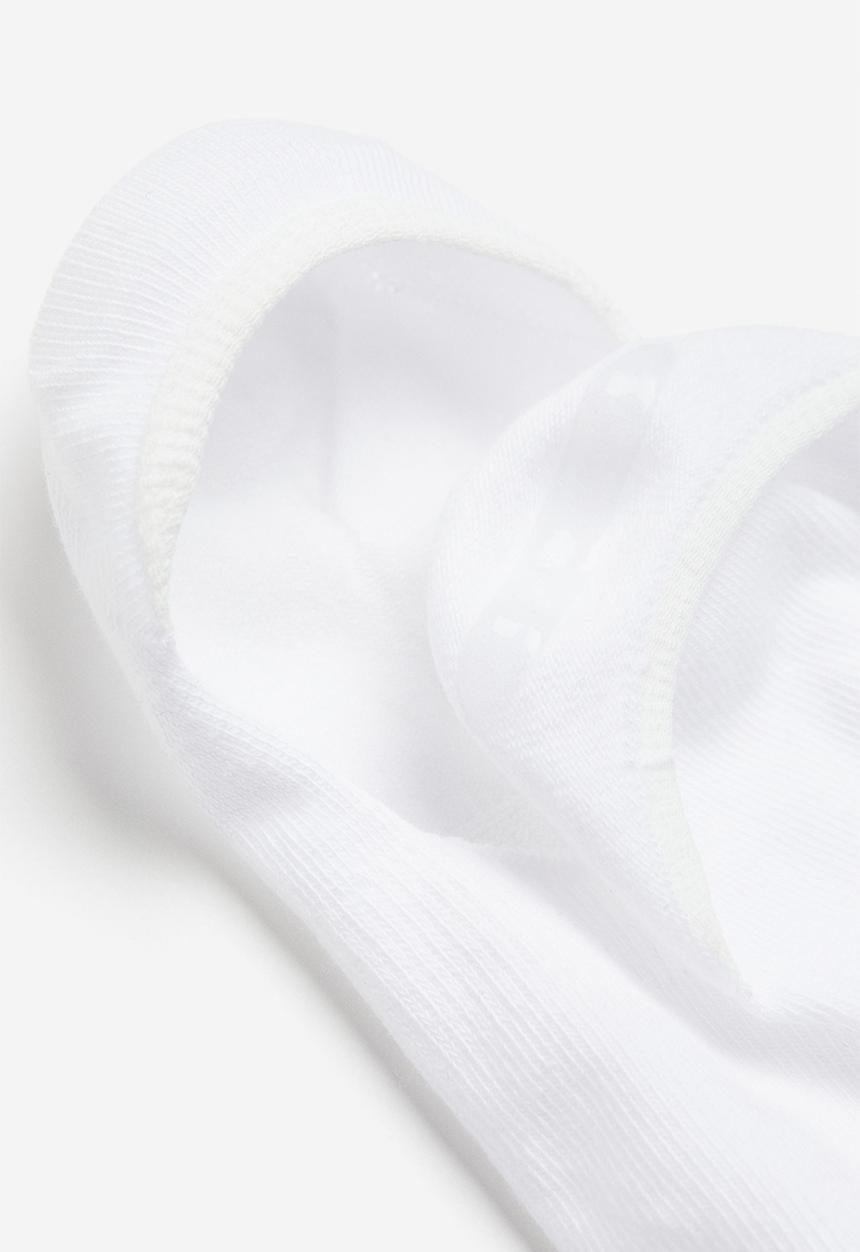 H&M - 3-pack no-show socks - white
