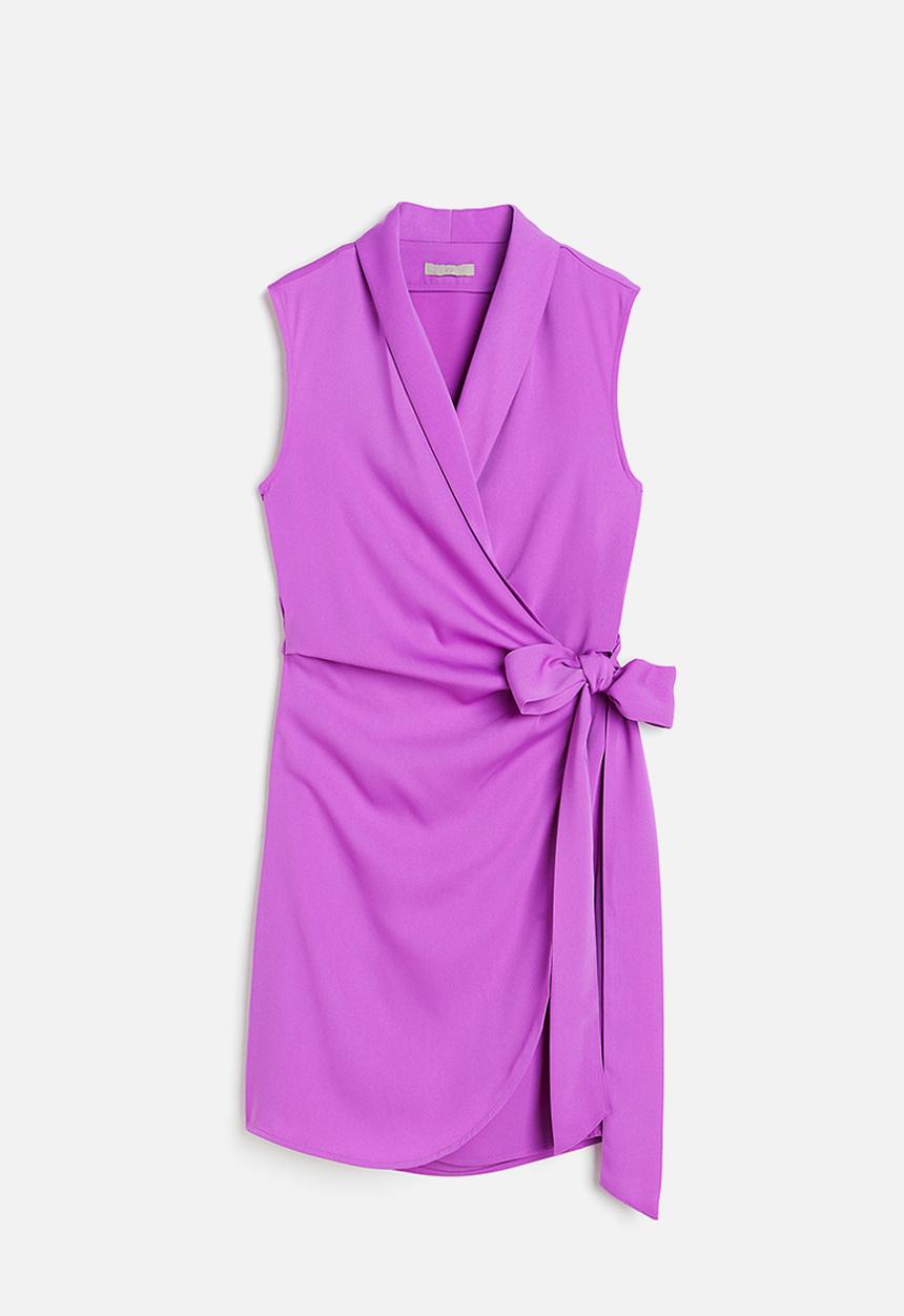H&M - Blazer wrap dress - purple