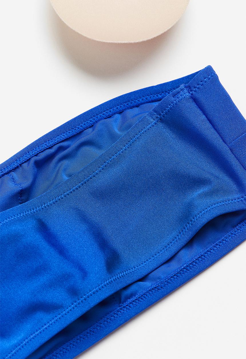 H&M - Padded bikini top - blue