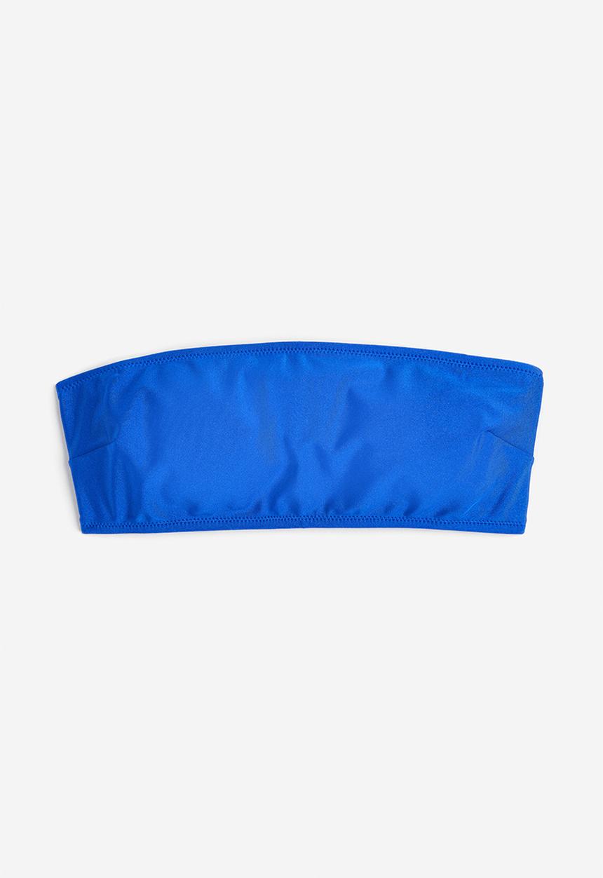 H&M - Padded bikini top - blue