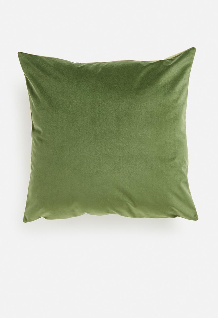Hertex Fabrics - Mojo contrast cushion cover - green