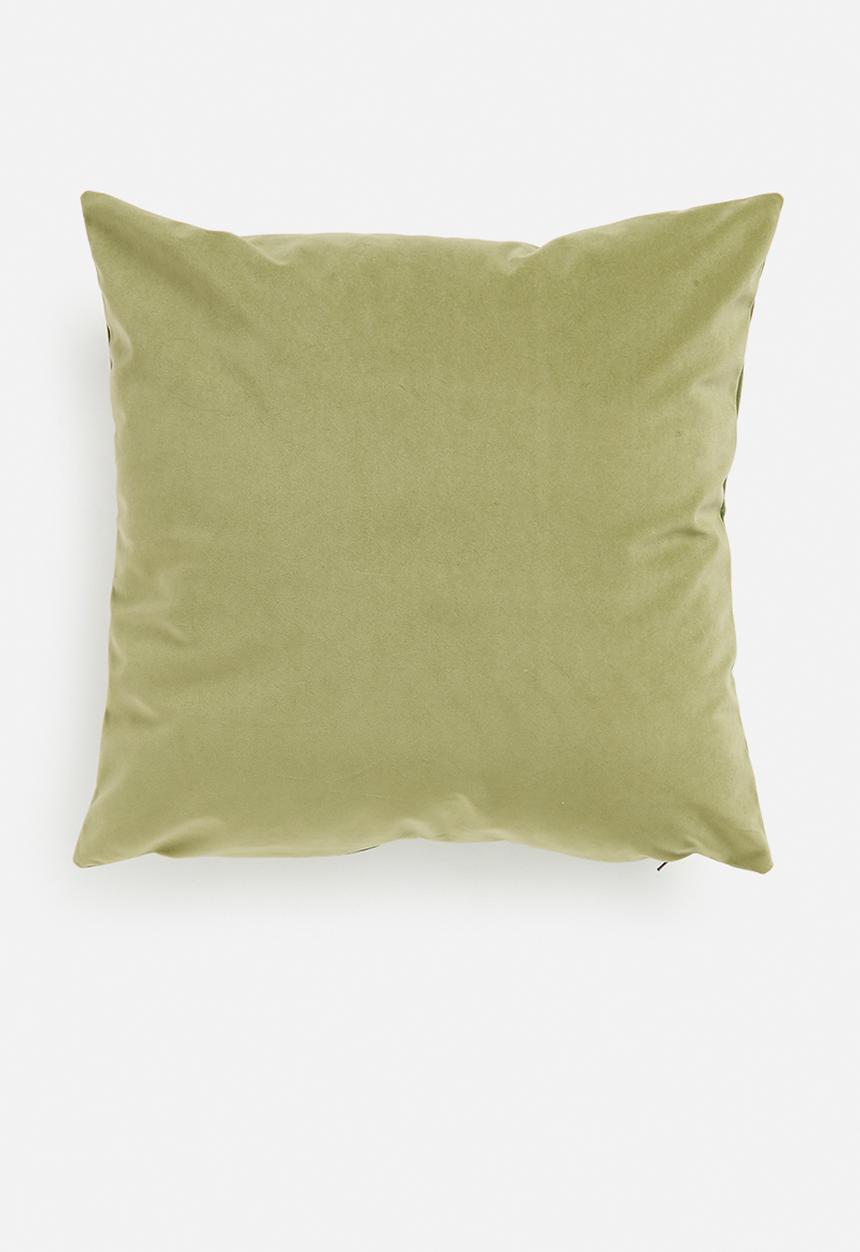 Hertex Fabrics - Mojo contrast cushion cover - green