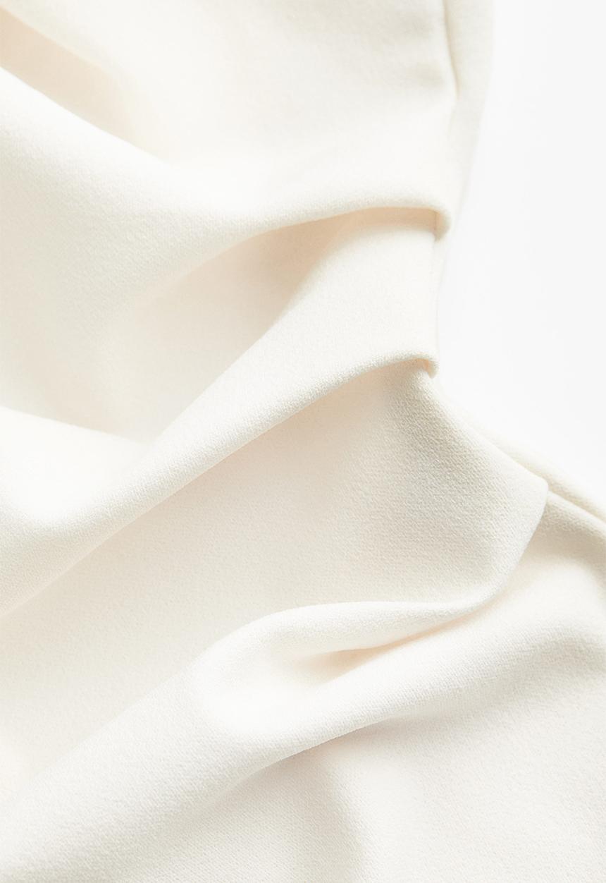H&M - Pleated dress - white