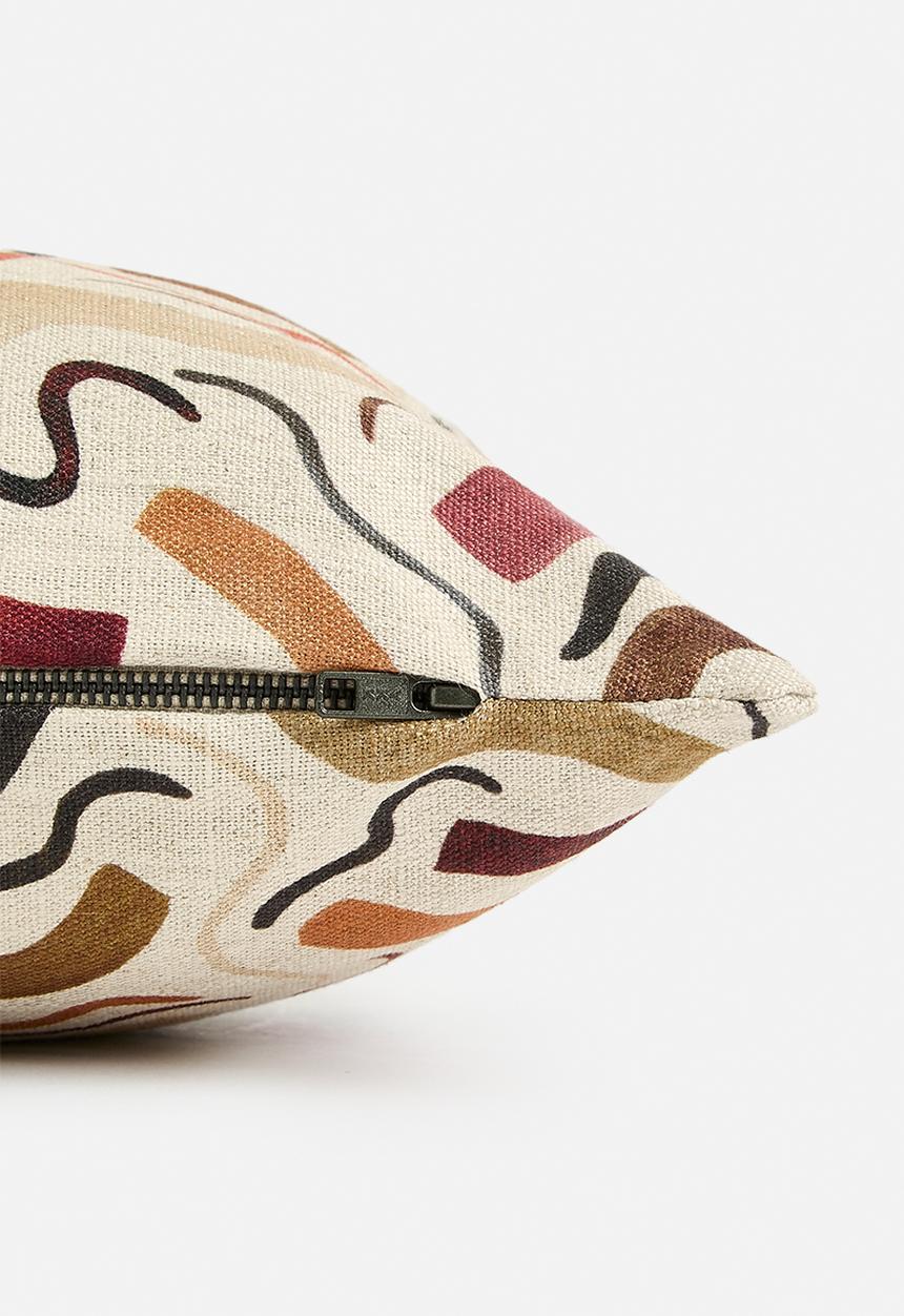 Hertex Fabrics - Espresso cushion cover - multi