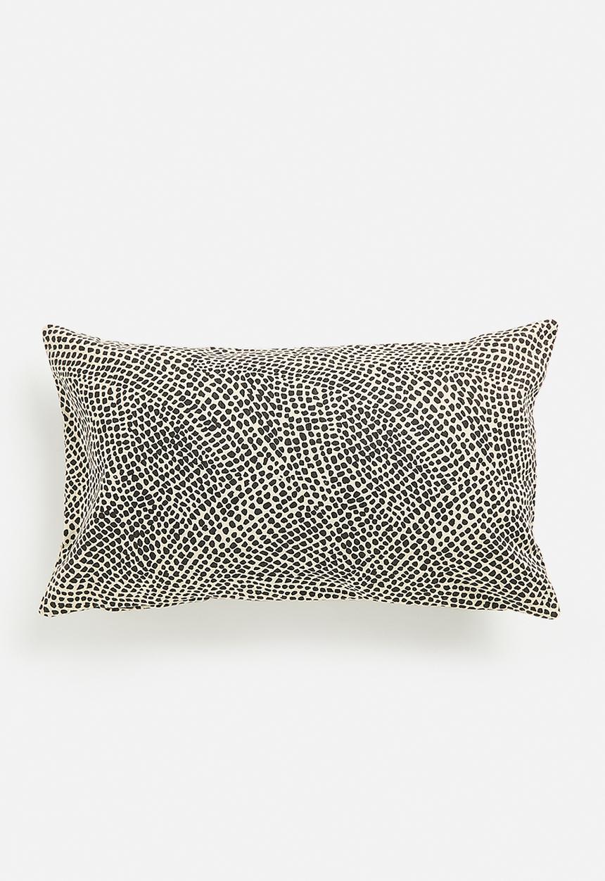 Hertex Fabrics - Migration cushion cover - black & white