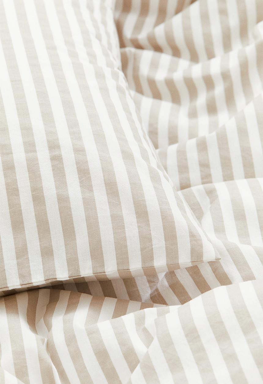 H&M - Cotton single duvet cover set - multi 