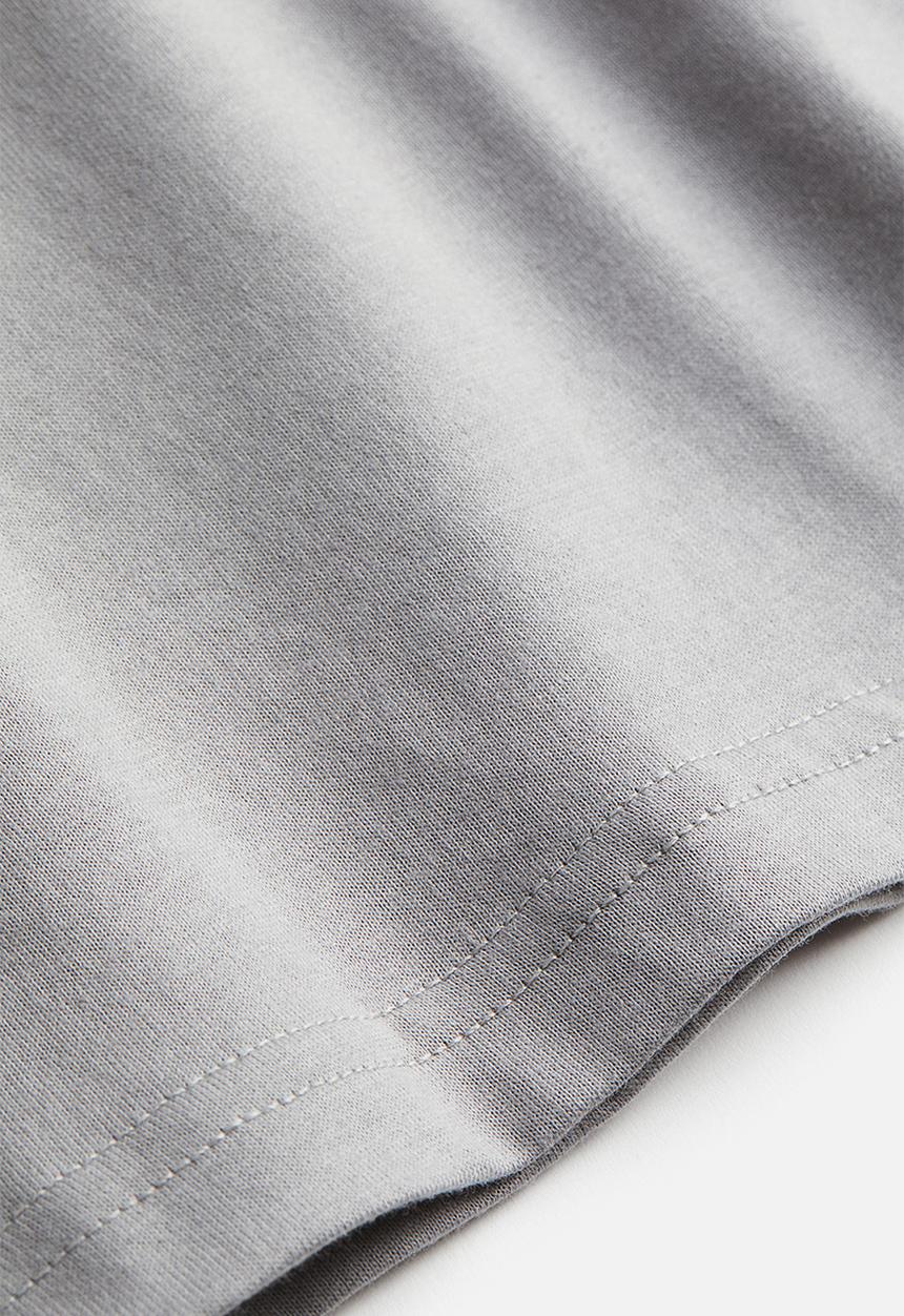 H&M - Boxy t-shirt - grey