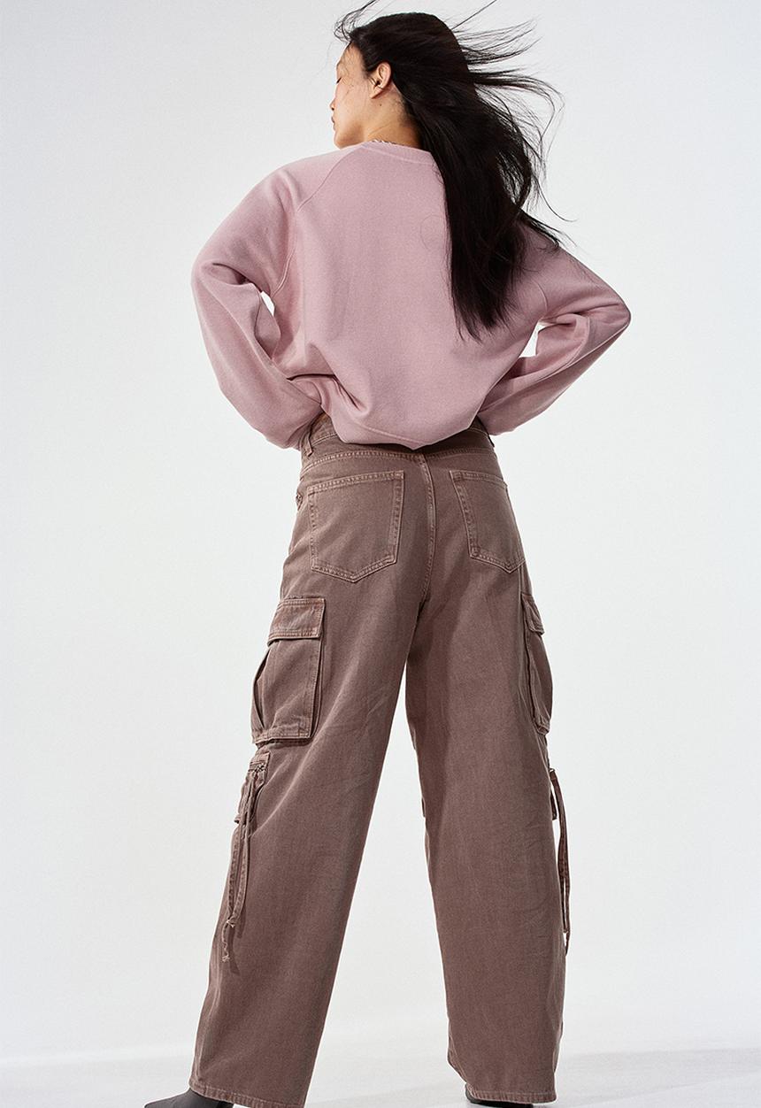 H&M - Printed sweatshirt - pink